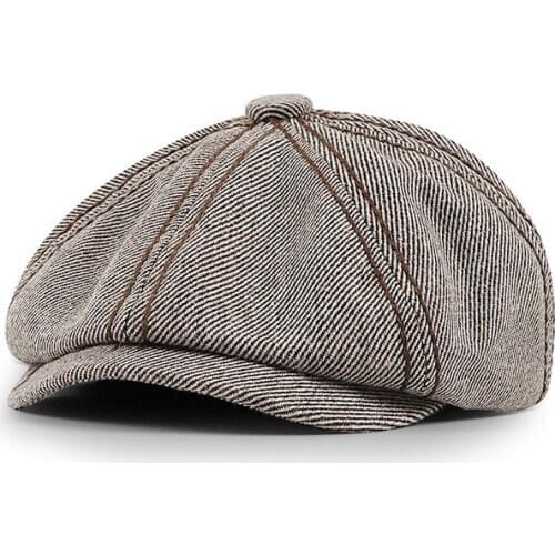 Octagonal Cap Men Hat Newsboy Beret Women Retro Flat Winter Spring Autumn Outdoor Accessory