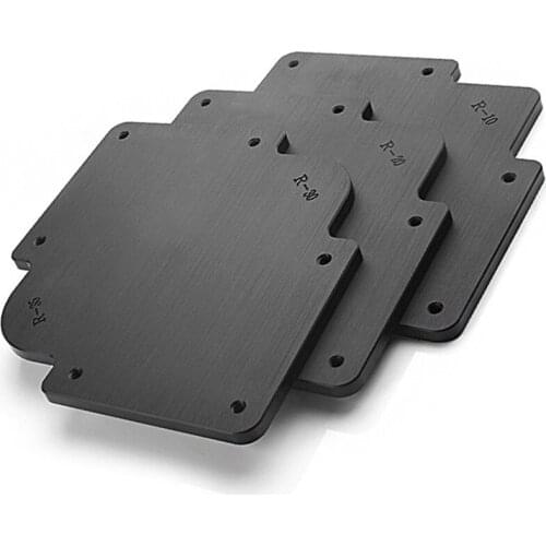 Wood Cutting Fillet Auxiliary Tool Engraving Machine Trimming Machine R Angle Quick-Jigs Router Table Bit Corner Jig Carpenter