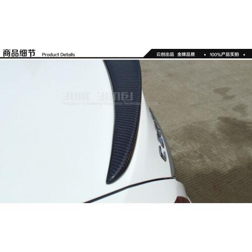 Fit for Mercedes-Benz CLA C W205 C180L C200L C260L carbon fiber rear spoiler rear wing