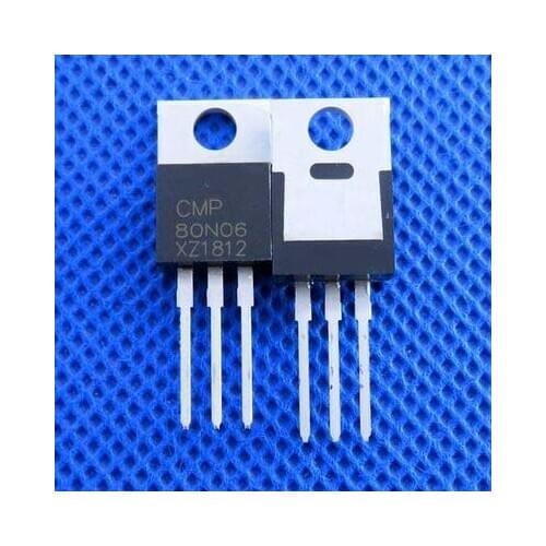 10pcs/lot CMP80N06 80N06 TO-220 60V 80A