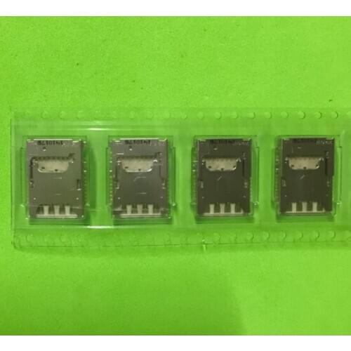 100pcs New SIM Card reader socket connector for LG G3 D855 F400 D859 D857 D728 Repair Replacement Part