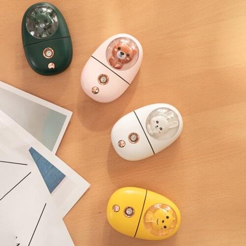 2021 USB Face Steamer Mini Nano Handheld Nebulizer Face Body Moisturizing Anti-aging Home Use Face Skin Beauty Care Devices