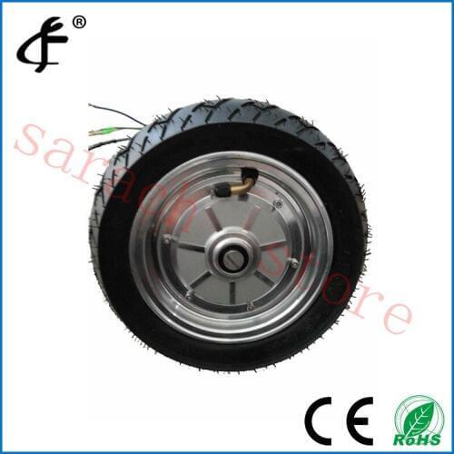 9" 450W 36V single shaft electric wheel hub motor ,skateboard with motor,electric motor for bicycle