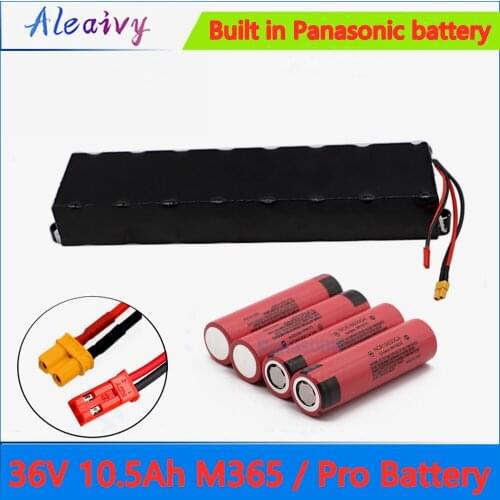 Aleaivy Cn(Original) Panasonic 36V 10.5Ah Battery For Xiaomi M356 M356 Pro Special Battery Pack 36V Li-ion Battery 10500mAh