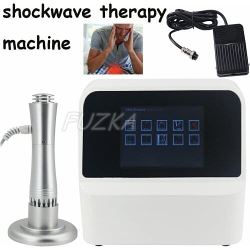 Shock Wave Therapy Machine Ed Treatment Touch Screen Shockwave Treatment Muscle Relief Pain Removal Massage Instrument CE