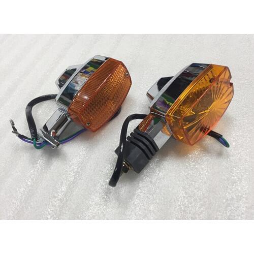 Free Shipping 12V Motorcycle Turn Light GS125 Vintage Refit Signal Lamp Modification Direction Lights Conner Lamps
