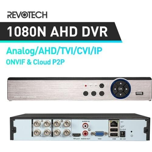 Hybrid DVR 4CH 8CH 5 IN 1 Video Recorder For AHD Camera Analog Camera IP Camera Onvif P2P H.264 VGA HDMI cctv system