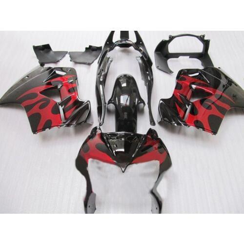 Motorcycle Fairing Kit for HONDA VFR800 98 99 00 01 VFR 800 1998 1999 2000 2001 ABS Hot red gloss black Fairings set+7gifts HM04