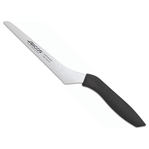 Nice bows 134900-curved multi-purpose knife, 130mm, stainless steel