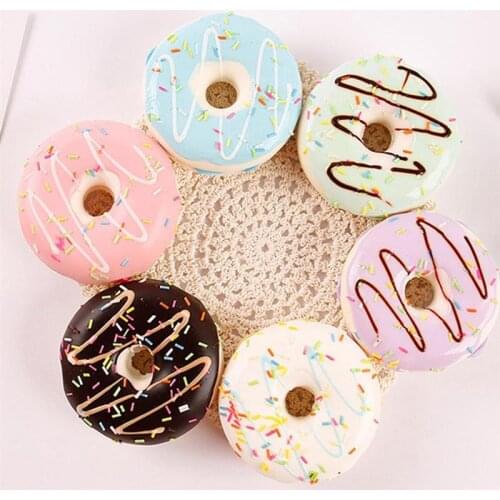 Funny Shape Slow Rebound PU Decompression Donuts Toy Slow Rising Stress Relief Toys Antistress for hands Toys Interesting Gift
