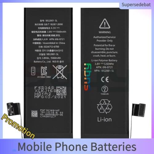 Аккумуляторы для телефонов Apple iPhone 5s SUPERSEDEBAT China At AliExpress