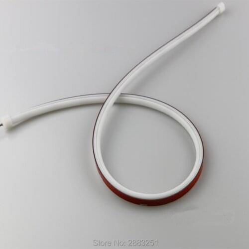 Free Shipping 2pcs ultra thin flexible dc12v LED light strip Streamer lamp car lamp for TOYOTA hilux corolla prius Car Styling