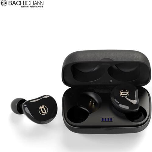 BachJohann T7 Bluetooth 5.0 TWS Ture Wireless Sports Bass Earbuds Handsfree Call earphones with Mic earbud for Earphone