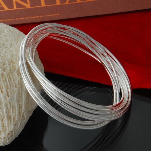 Hot fashion brand charm jewelry chain bracelet S925 Silver color bracelets, brand new B00180