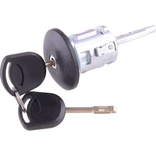 4060638 Car Front Side Door Latch Lock Barrel With Key Fit For Ford Transit Mk6 Mk7 2006 Accessories