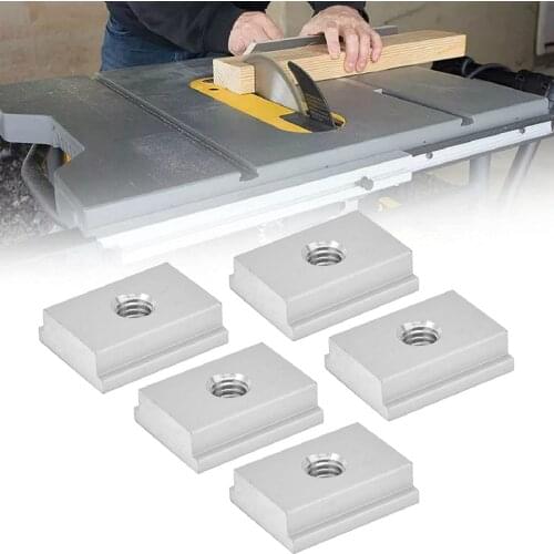 M6/M8 T-track Slider Sliding Nut Aluminum Alloy T Slot Nut For Woodworking Tool Jigs Screw Slot Fastener