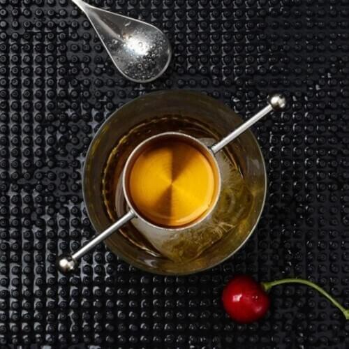 304 Stainless Steel 30ML Cocktail Measuring Cup Bar Jigger with Handle For Whiskey