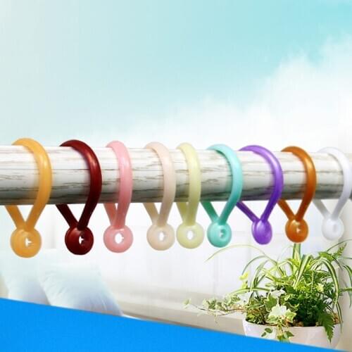 30pcs/lot Curtain Ring available open curtains rods rings colorful hook hangerless link hanging ring eye quality