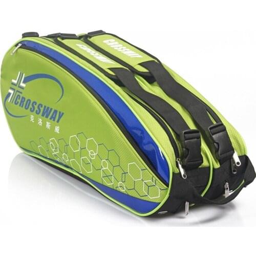 Racket bag 6 Pack Tennis Bag single shoulder mens and womens wear resistant large capacity outdoor sports racket bag