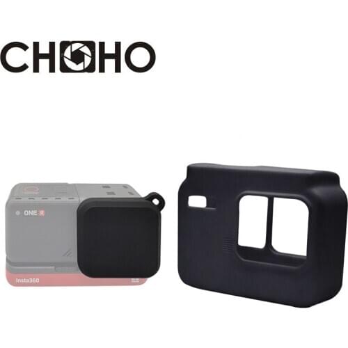 Insta360 Accessories ONE R 4k Camera Silicone Protective Frame Case Housing Soft Rubber Shell Protector Lens cap Cover New