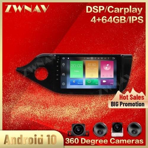 Touch screen Android 10.0 Car DVD player Multimedia unit For KIA CEED 2012-2016 GPS Navigation Auto audio radio stereo head unit