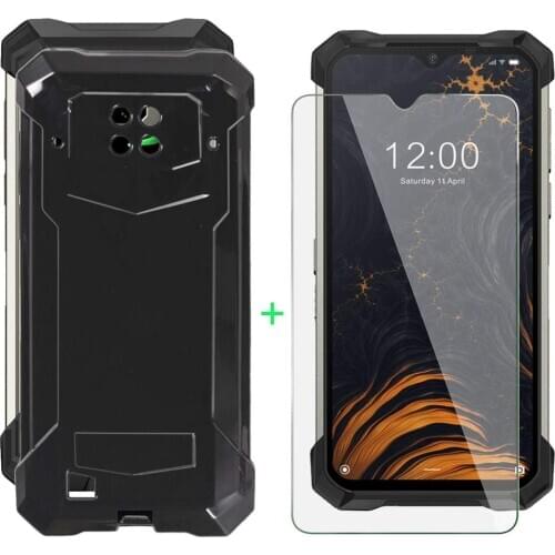 For Doogee S88 Pro Case For Doogee S88 Case Cover + Screen Protector Tempered Glass Protective Film For Doogee S88 Pro
