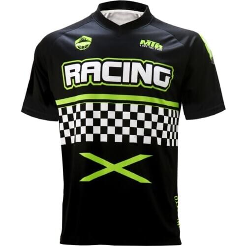Summer BMX DH short sleeve Mountain Bike Motocross Jersey MTB Bicycle T-Shirt Clothes Sportswear Downhill wear
