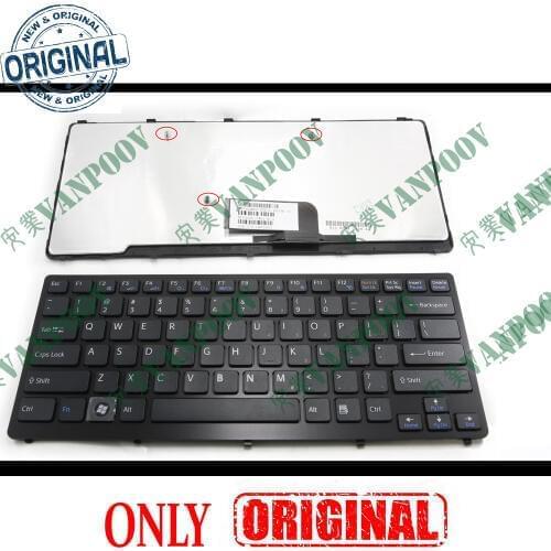 New US Laptop keyboard for Sony VPC VGN CW PCG-61111L PCG-61112L PCG-61411L PCG-61113T Black with frame 148754521