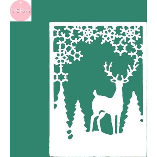Christmas Frame Slimline Cutting Dies Scrapbooking Embossing Folders for Card Making Metal Craft Stencils DIY Clear Stamps Dies