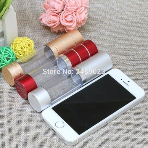 15ml High Quality Alumina Airless Bottle Empty Cosmetic Containers Portable Lotion Refillable Plastic Bottles Packaging 2pcs/lot