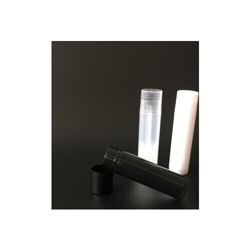 2020 100pcs/lot 5g Lipstick Tubes Candy Colors Lip Tubes Containers Transparent Empty Plastic Lip Balm Tubes Lipstick Case