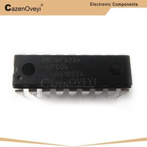 2pcs/lot PIC16F628A-I/P PIC16F628 16F628A DIP-18 new original In Stock