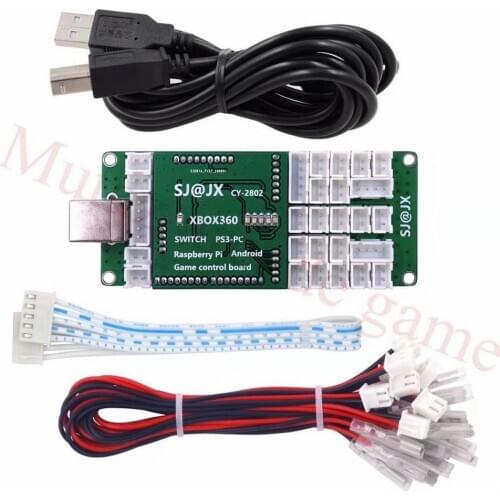 XBOX 360 XBOXone Arcade controller Zero Delay USB Board Arcade joystick encoder USB to connection PC Game MAME DIY