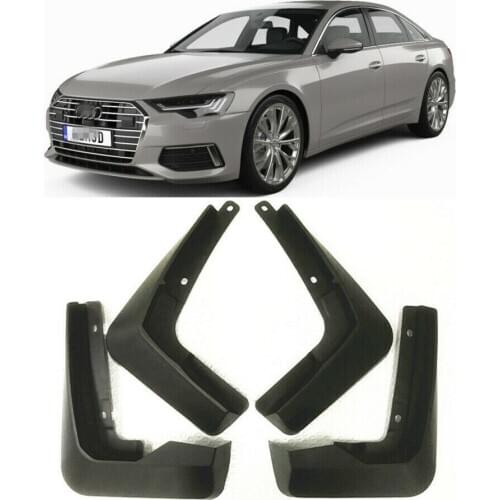 Car Mud Flaps Guards for Audi A6 Saloon S-Line Sport C8 2019~2020 Fender Mud Guard Splash Flaps Mudguard Accessories 5th 5 Gen