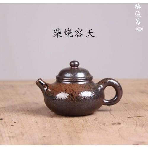 DE chang, yixing recommended pure manual firewood day half a handmade pot Wu Xing army