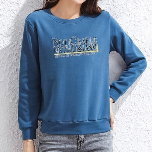 DULITINA Women's Sweatshirts With Inscriptions
