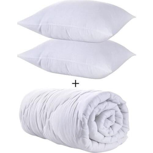 Double Personality Silicon Quilt Set + 2 Pillow