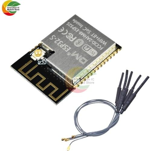 ESP32S ESP-32S WIFI Bluetooth Wireless Module ESP32 Serial To Dual Core 32 Bit CPU Power Board 2.4GHz IPEX Antenna For Arduino