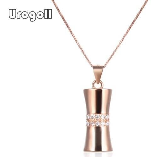 Genuine925 Sterling Silver Fine Jewelry Pendant Necklaces For Women Bride Romantic Wedding Engagement Silver 925 Jewelry