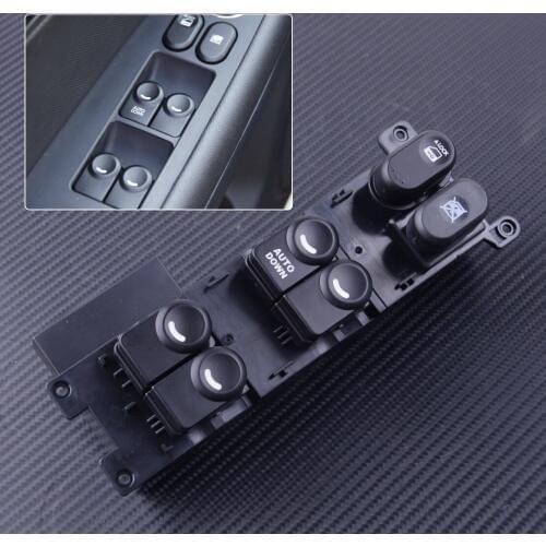 DWCX Black Power Master Window Switch Button LHD Plastic 93570-2L010 Fit for Hyundai i30 i30cw 2008 2009 2010 2011