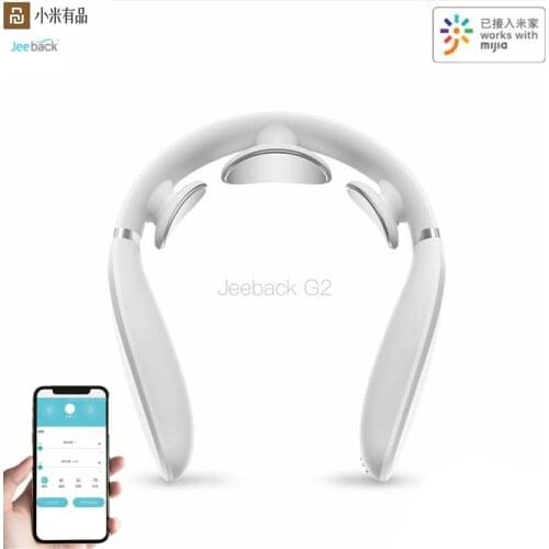 Youpin Jeeback Cervical Massager G2 TENS Pulse Back Neck Massager Far Infrared Heating Health Care Relax Work With Mijia App
