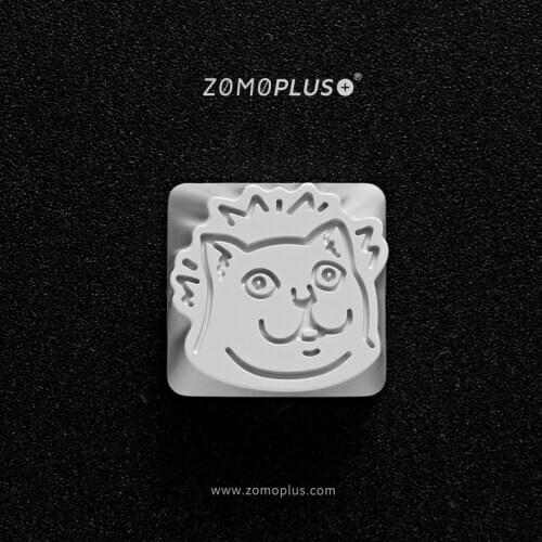 ZOMOPLUS MUR CAT MEME ALUMIUM ARTISAN KEYCAP MECHANICAL KEYBOARD KEYCAP