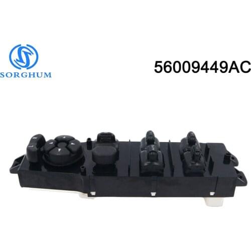 New 56009449AC 68171681AA Power Window Master Control Switch XJ Series Left 4 Door for Jeep Cherokee 1997-2001