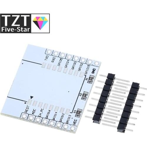 TZT ESP8266 serial WIFI module adapter plate Applies to ESP-07, ESP-08, ESP-12E