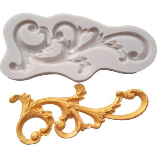 Relief Totem Vine Silicone Mold Fondant Mould Cake Decorating Tools Chocolate Gumpaste Mold, Sugarcraft, Kitchen Accessories