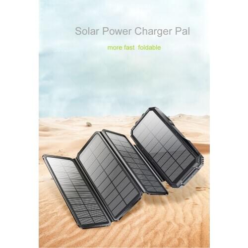 20000mAh SUN POWER charger pal solar pannel