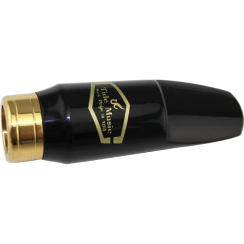 Hard rubber body with metal stem Soprano Saxophone mouthpiece