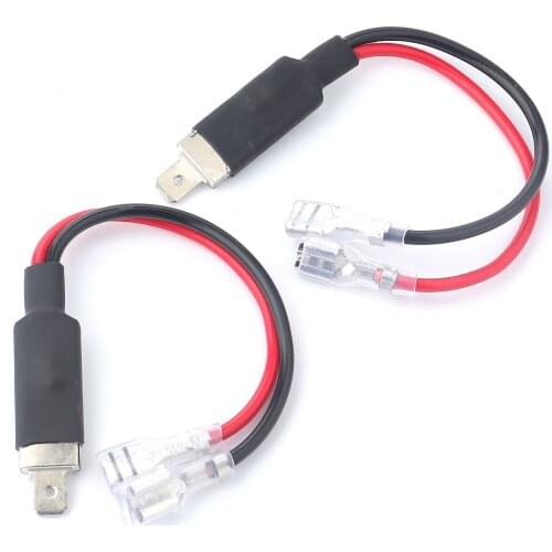 2PCS H1 LED headlight replacement external connector converter wiring wire, suitable for LED Headlight Bulbs Accessories