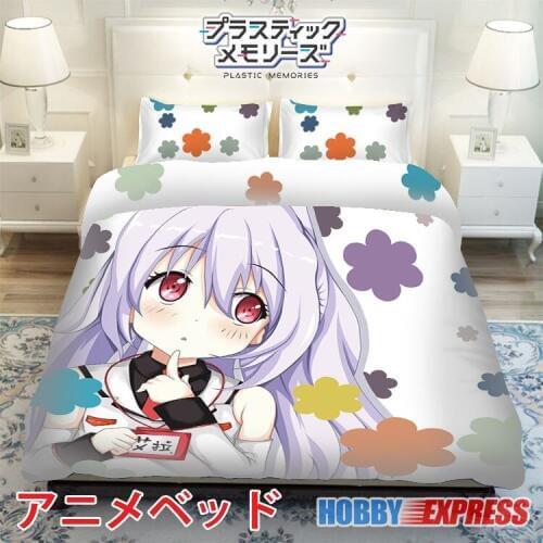 Hobby Express Isla - Plastic Memories Japanese Bed Blanket or Duvet Cover with Pillow Covers ADP-CP150018