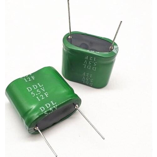 1pcs 5.5V12F Water meter, electric meter capacitor High current power supply Combined capacitor DDL series 5.5V 12F
